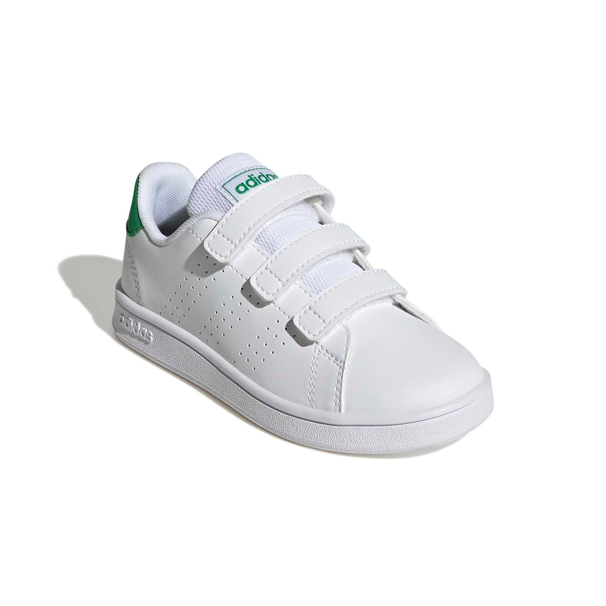 Adidas Scarpe Advantage Court Lifestyle con Chiusura A Strappo Bianco