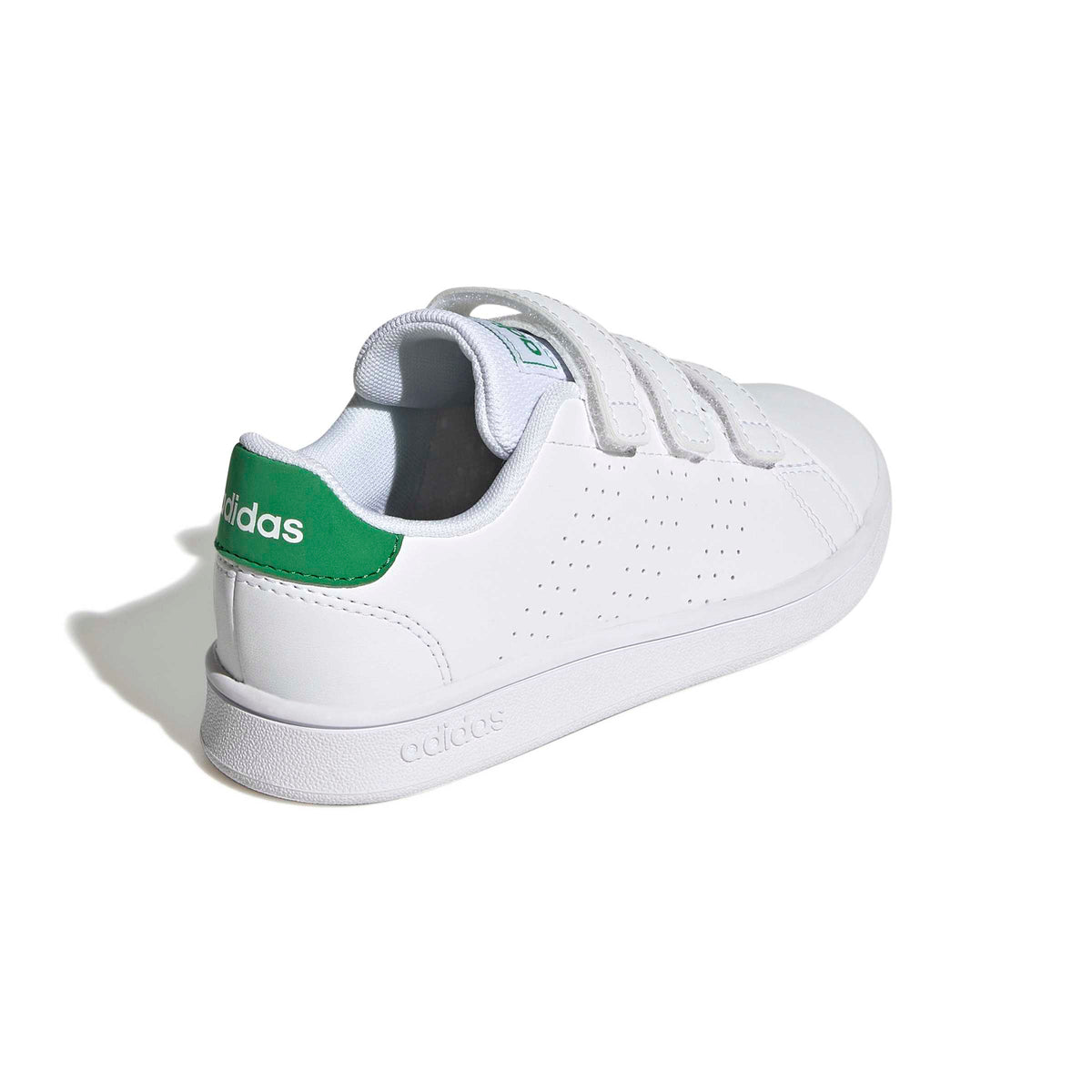 Adidas Scarpe Advantage Court Lifestyle con Chiusura A Strappo Bianco