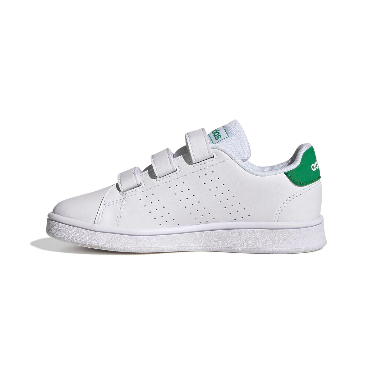 Adidas Scarpe Advantage Court Lifestyle con Chiusura A Strappo Bianco