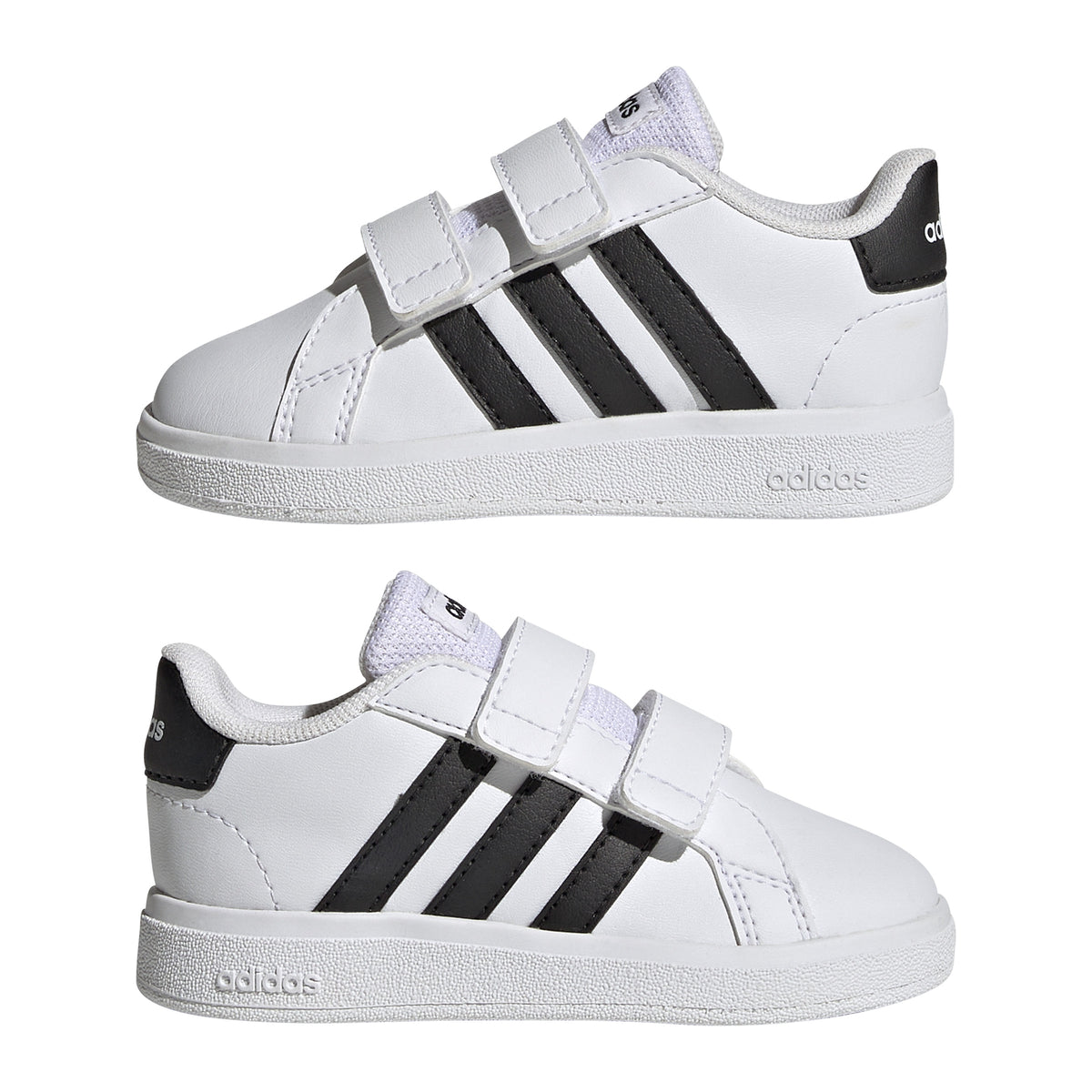 Adidas Scarpe Grand Court Lifestyle Hook and Loop Bianco