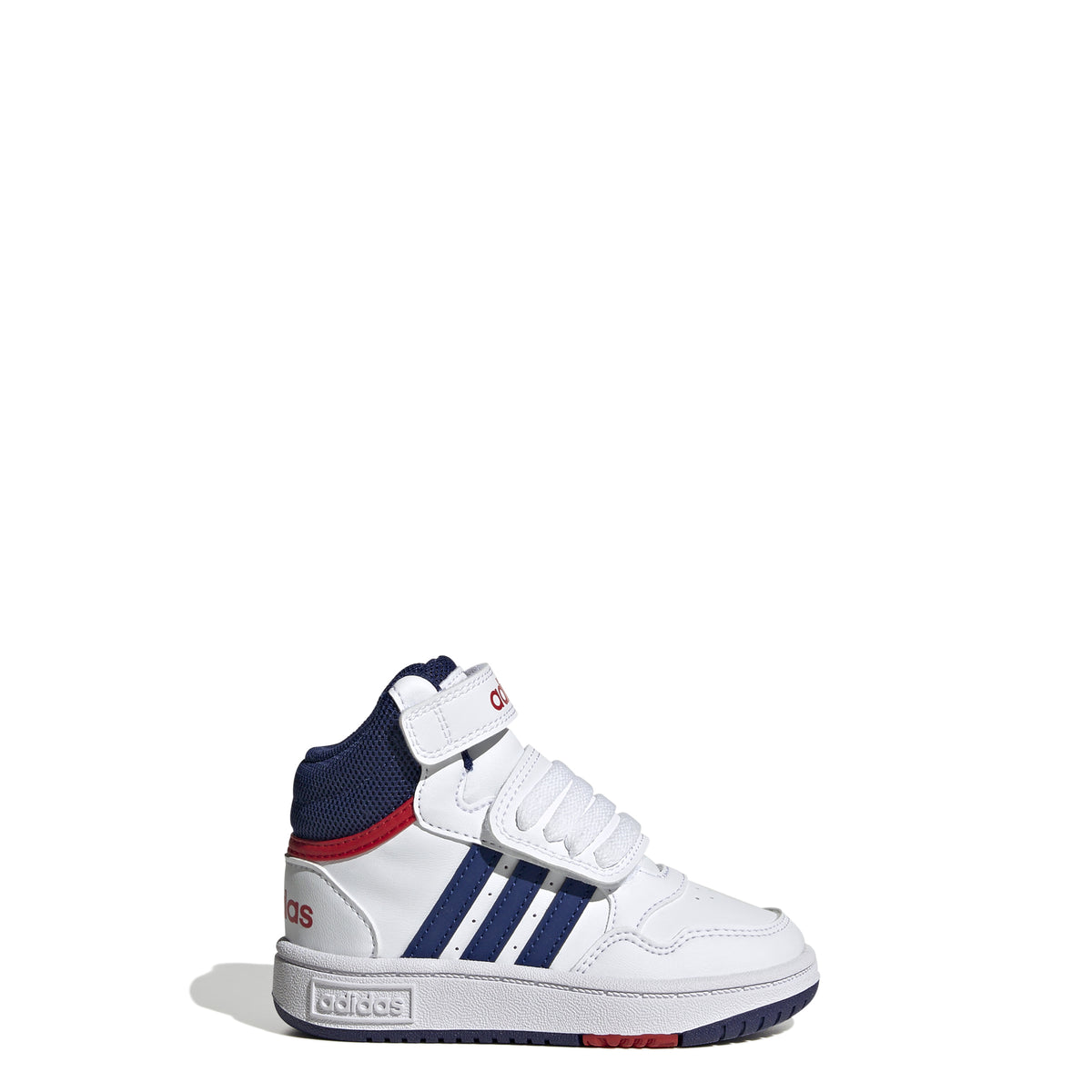 Adidas Scarpe Hoops Mid Bianco