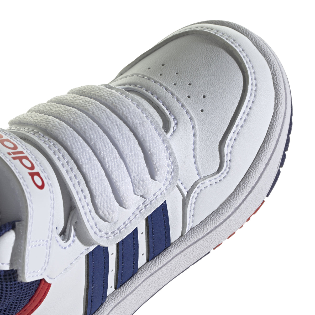 Adidas Scarpe Hoops Mid Bianco