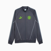 Mcfc King Anthem Jacket - Galactic Gray / Pro Green
