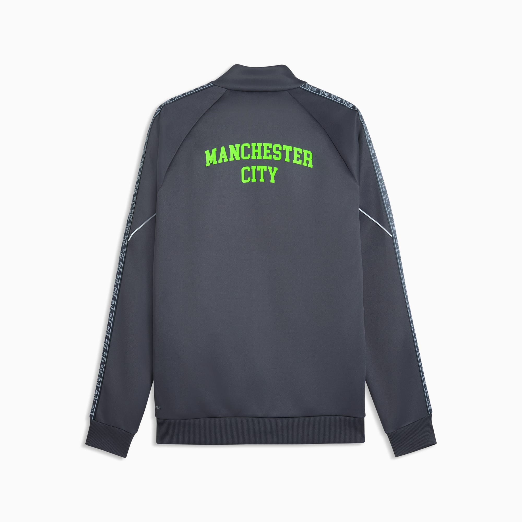 Mcfc King Anthem Jacket - Galactic Gray / Pro Green