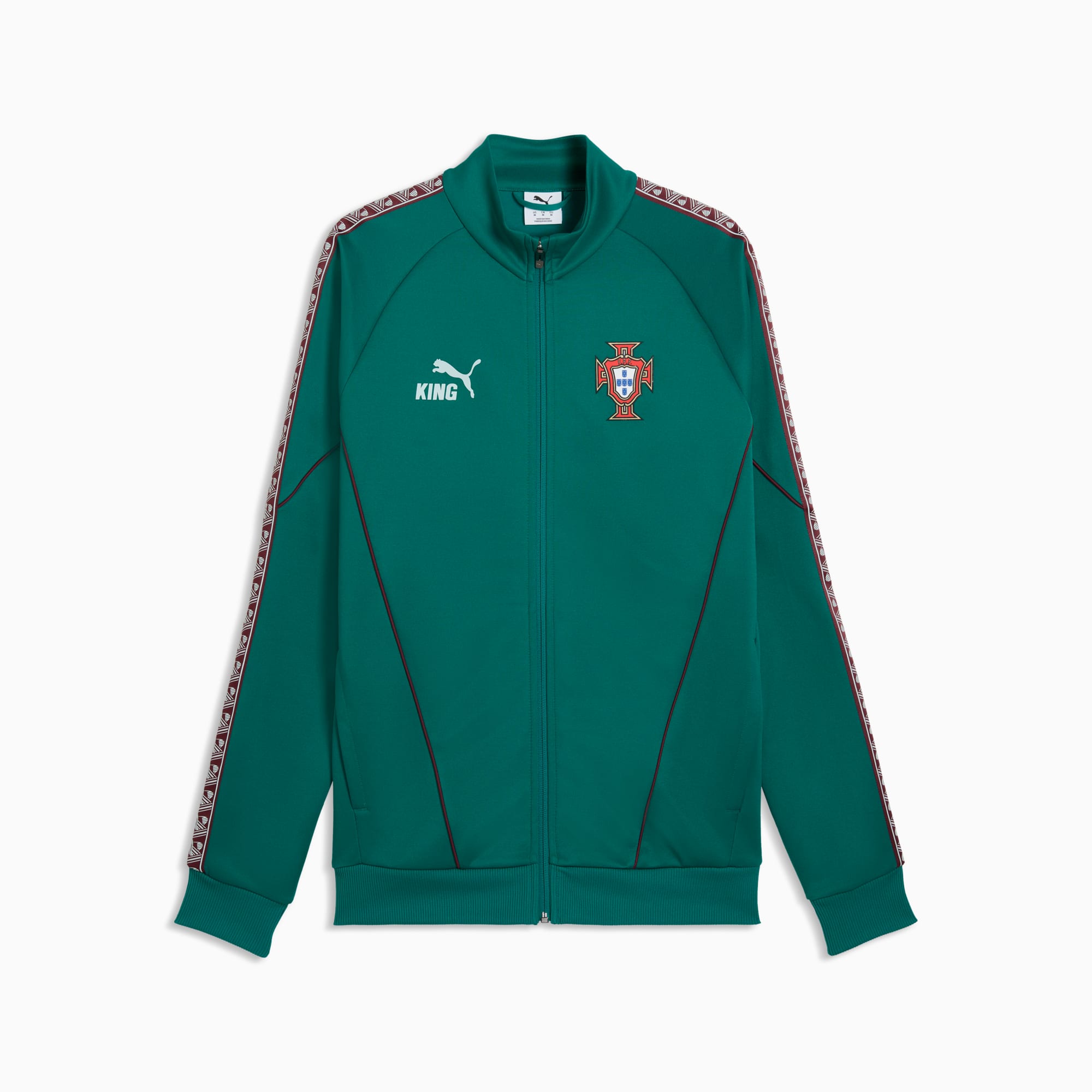 FPF King Anthem Jacket - Green Lagoon / Ruby Shimmer