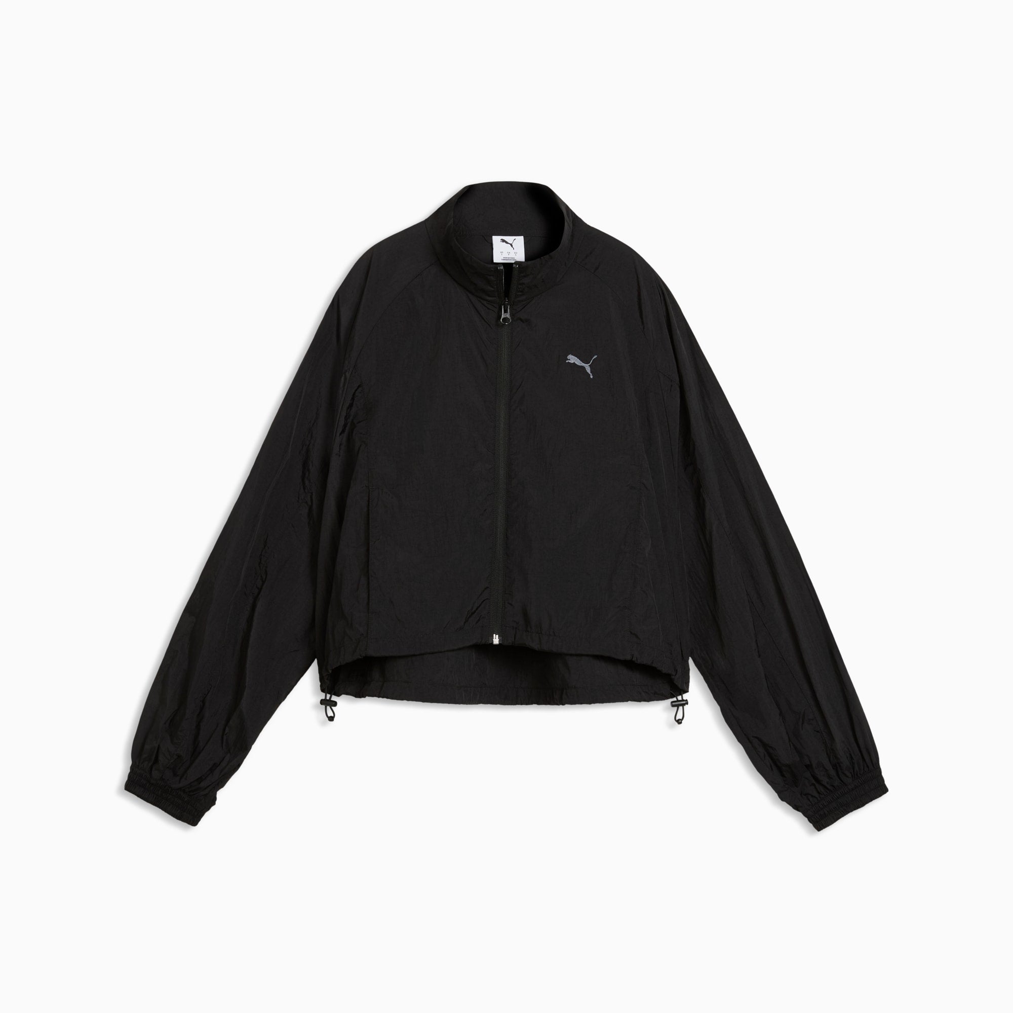 HER Relaxed Full-zip Woven Jacket - Nero