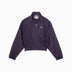 Dare TO Oversized Woven Jacket - Deep Plum