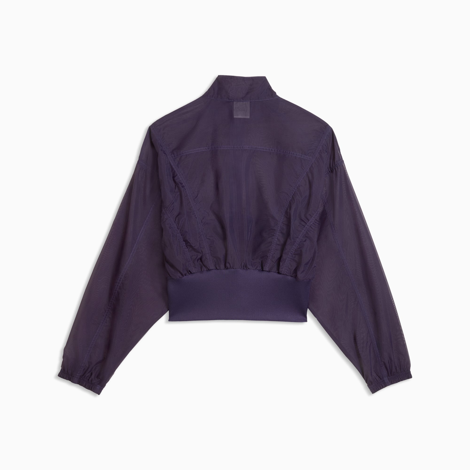 Dare TO Oversized Woven Jacket - Deep Plum