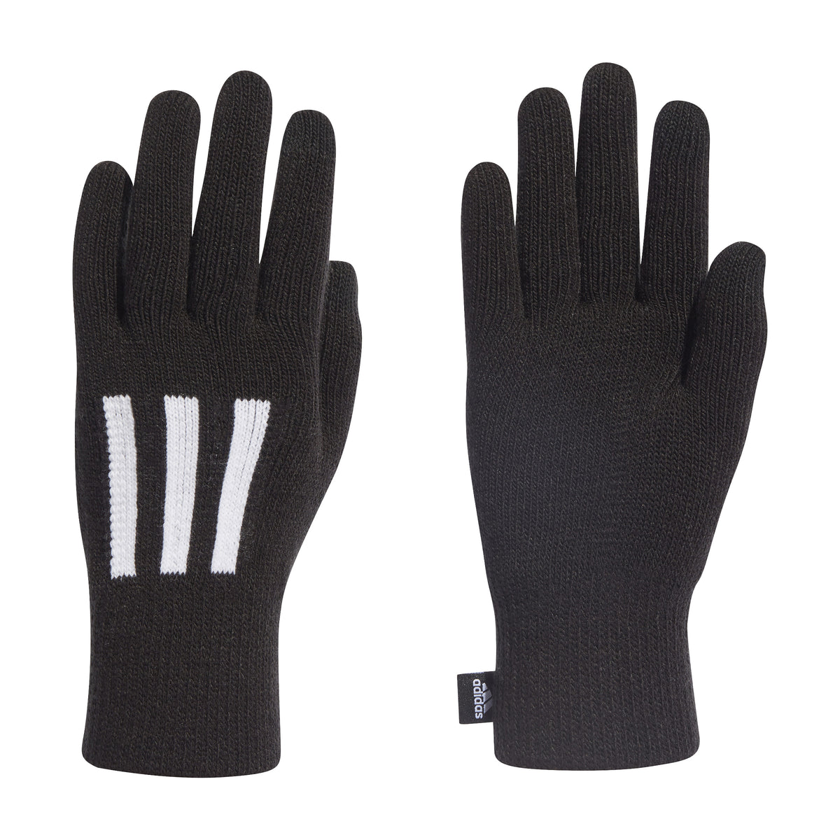 Adidas Guanti 3-Stripes Conductive Nero