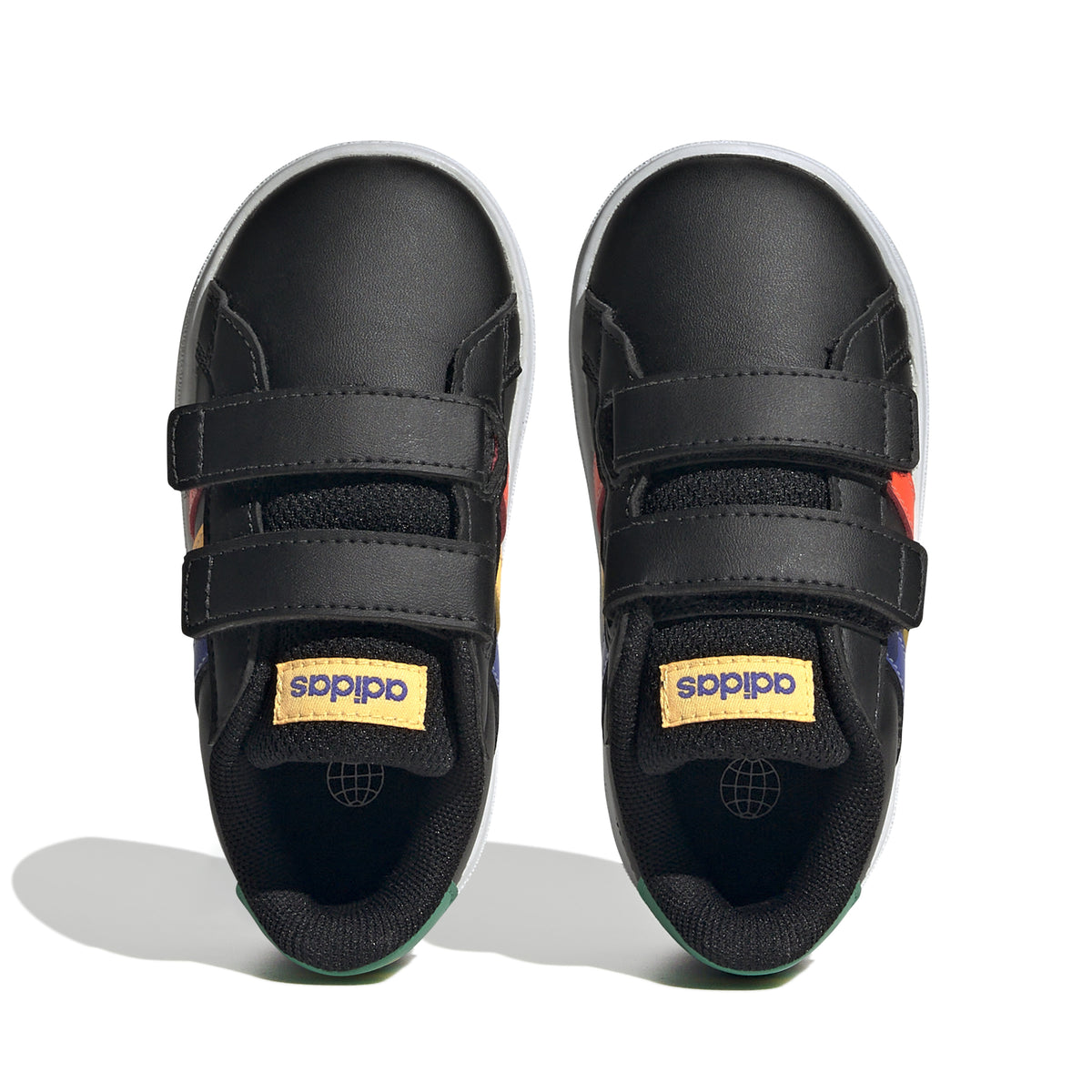 Adidas Scarpe Grand Court Lifestyle Hook and Loop Nero