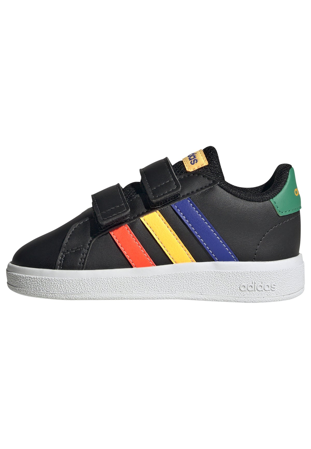 Adidas Scarpe Grand Court Lifestyle Hook and Loop Nero