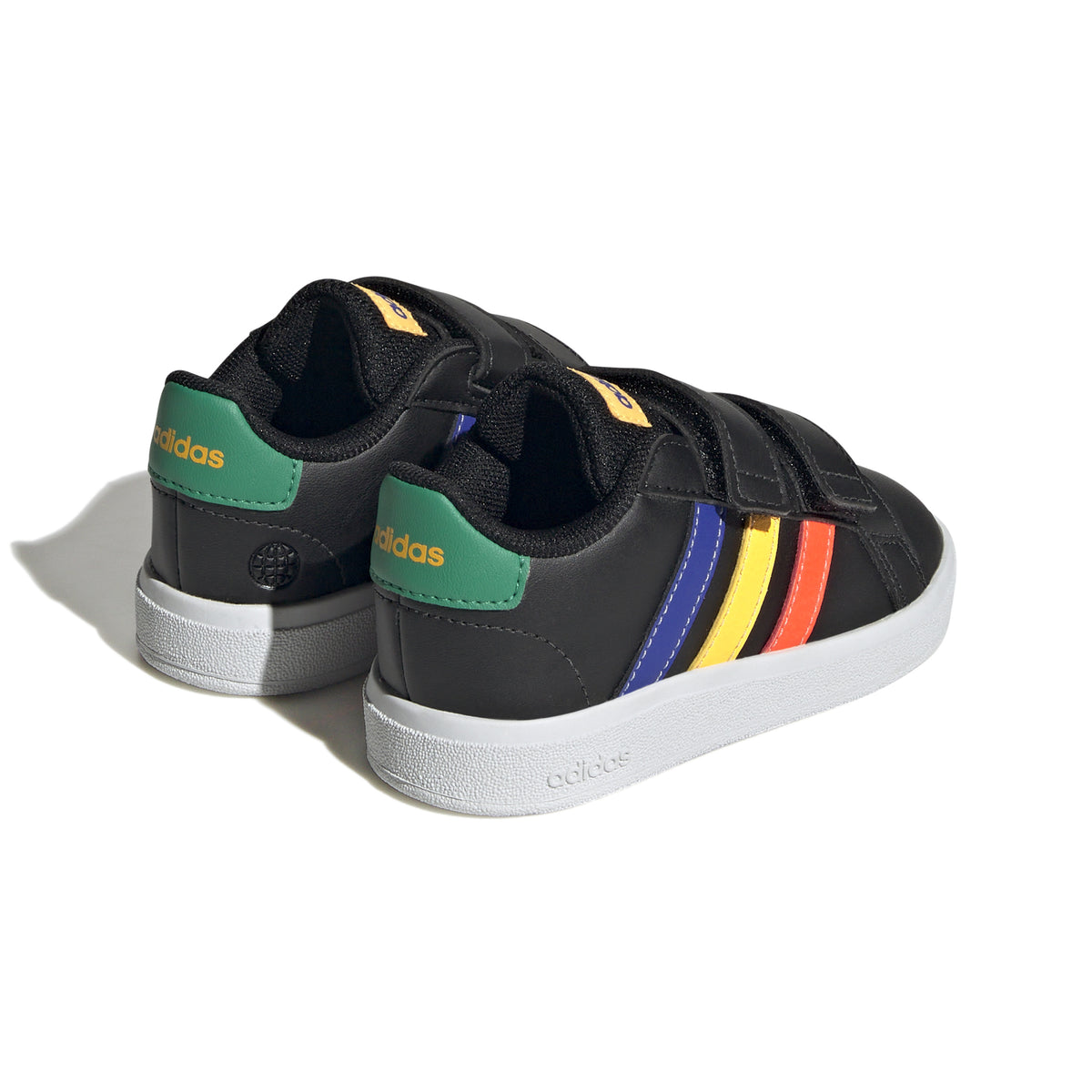 Adidas Scarpe Grand Court Lifestyle Hook and Loop Nero