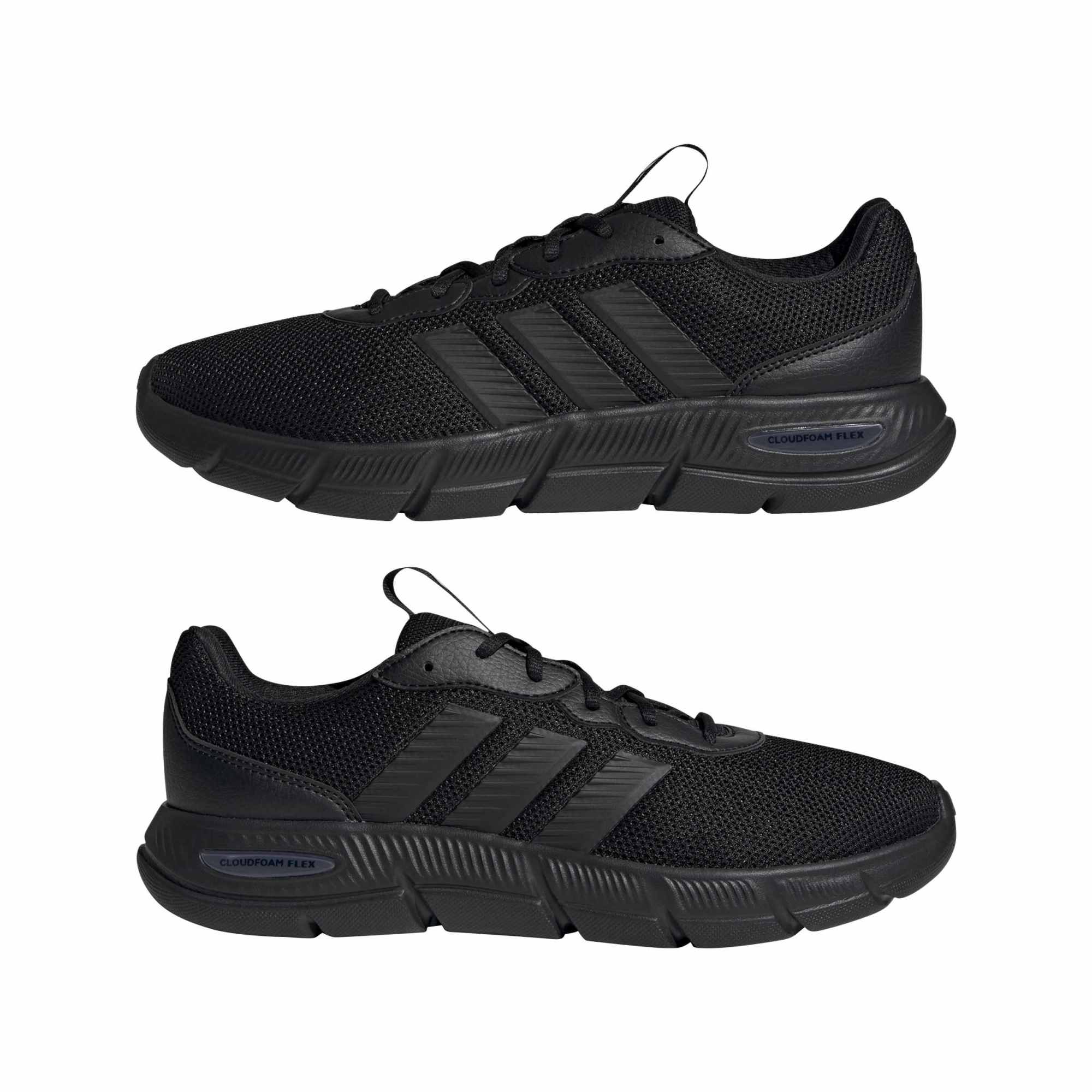 Scarpe Cloudfoam Flex Lacci - Nero / Grigio (Core Black)