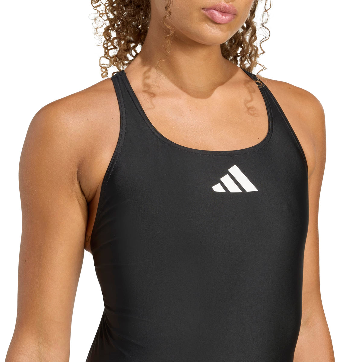 Adidas Costume da Bagno 3 Bar Logo Nero