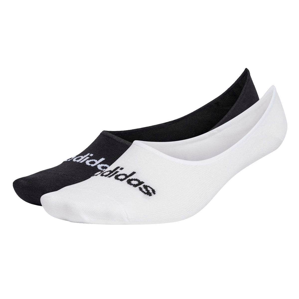 Adidas Fantasmini Thin Linear Ballerina (2 Paia) Bianco