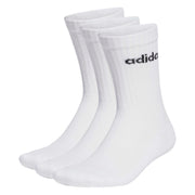 Calze Linear Cushioned (3 paia) - Bianco / Nero