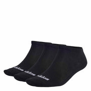 Calze Lineari Taglio Basso (3 paia) - Nero