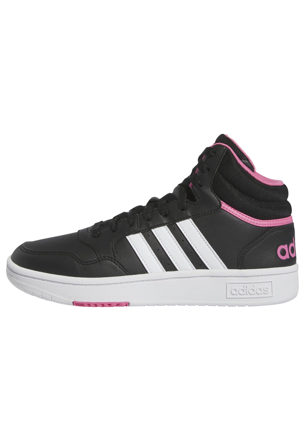 Adidas Scarpe Hoops 3.0 Mid Nero
