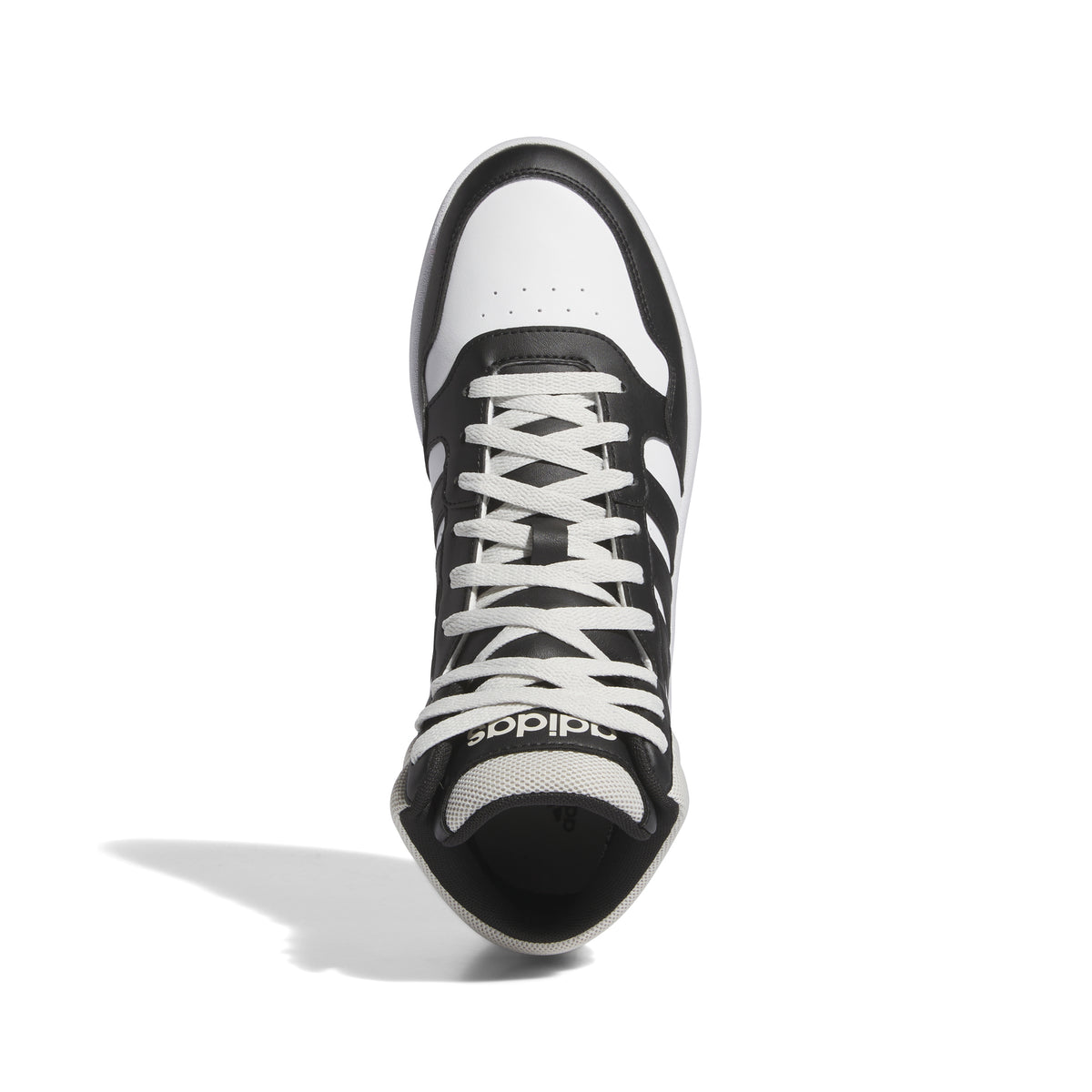 Adidas Scarpe Hoops 3.0 Mid Lifestyle Basketball Classic Vintage Bianco