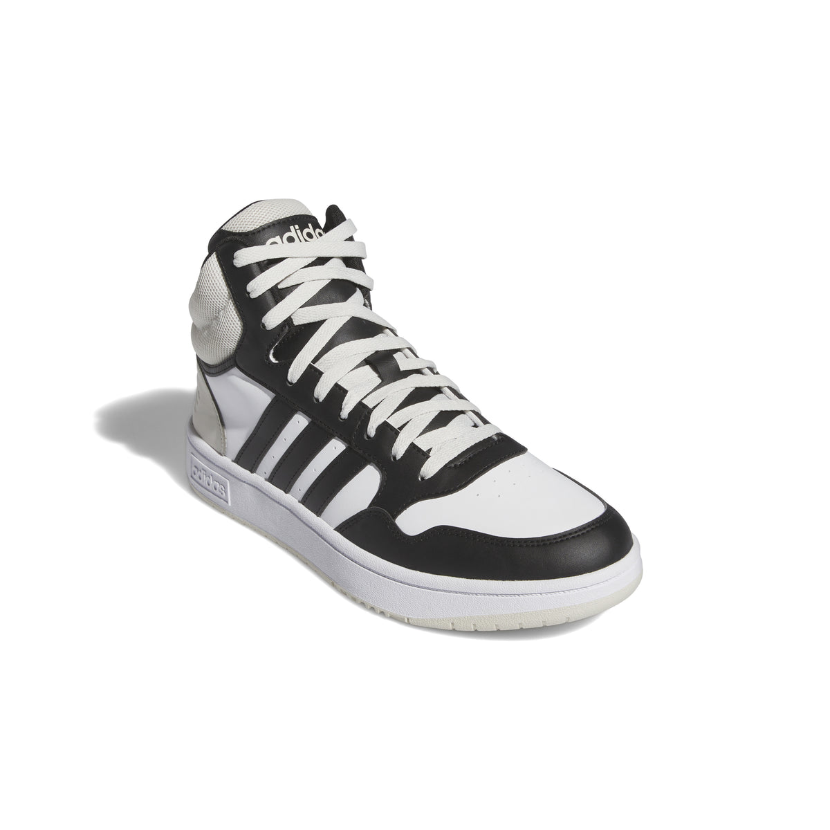 Adidas Scarpe Hoops 3.0 Mid Lifestyle Basketball Classic Vintage Bianco