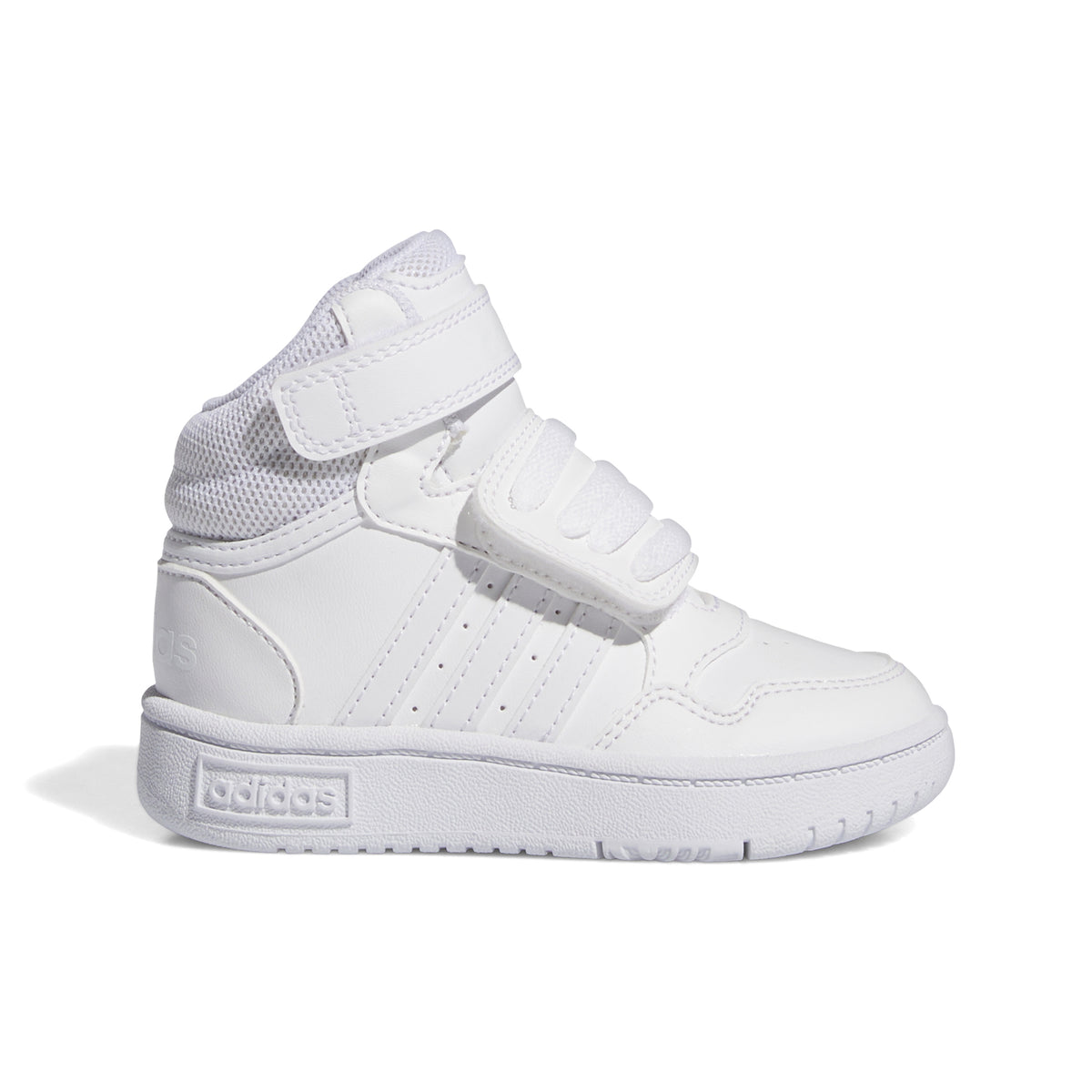 Adidas Scarpe Hoops Mid Bianco