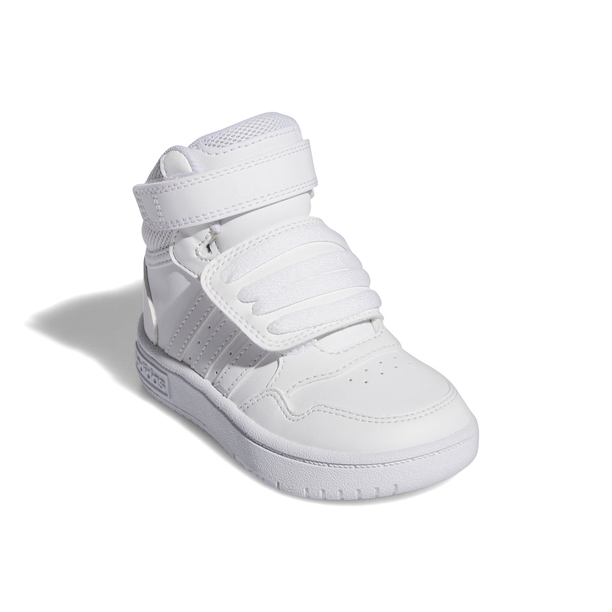 Adidas Scarpe Hoops Mid Bianco