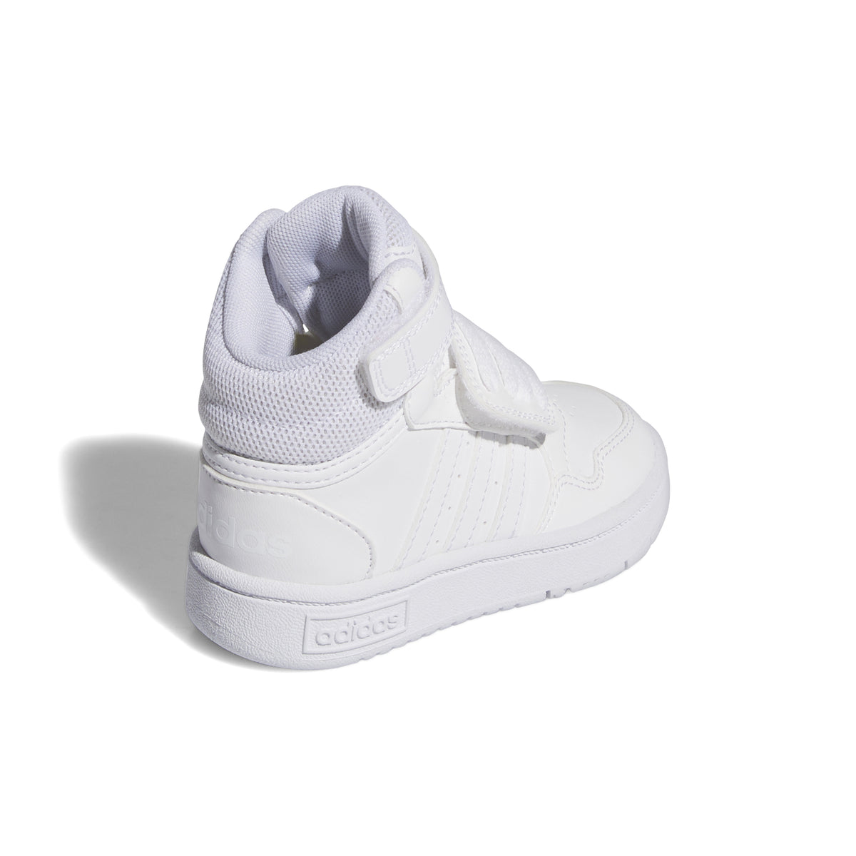 Adidas Scarpe Hoops Mid Bianco