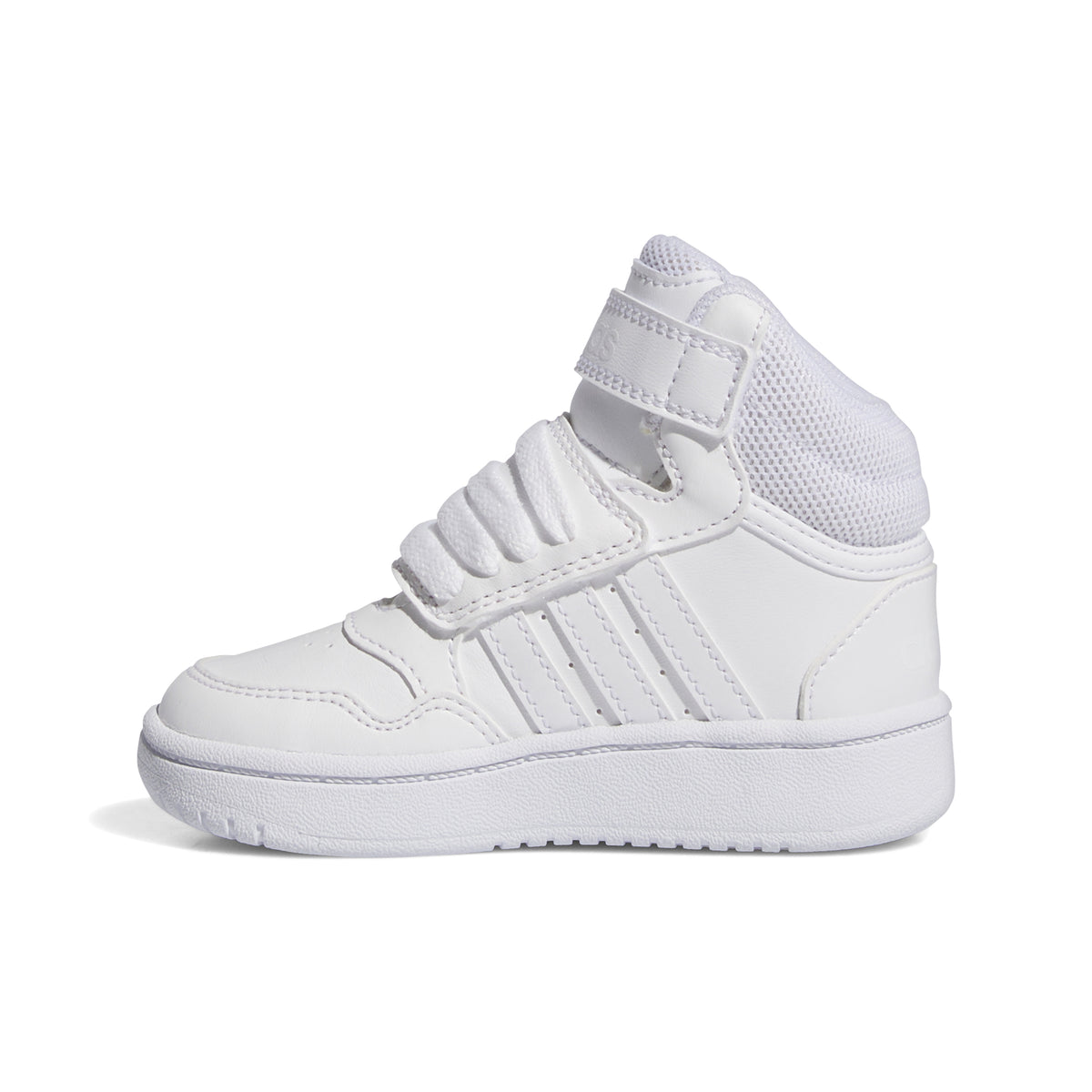 Adidas Scarpe Hoops Mid Bianco