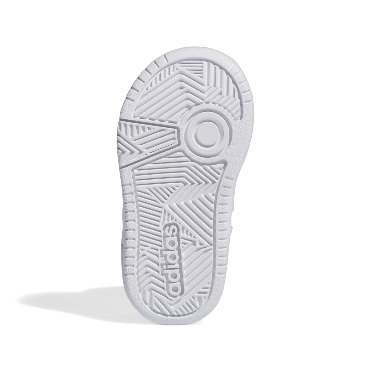 Adidas Scarpe Hoops Mid Bianco