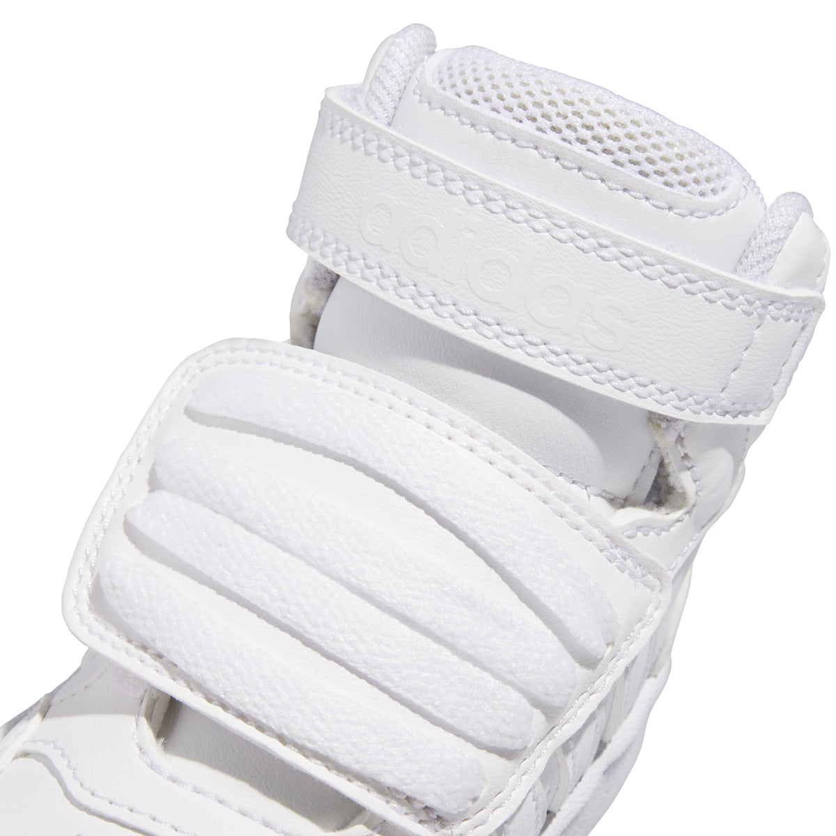 Adidas Scarpe Hoops Mid Bianco