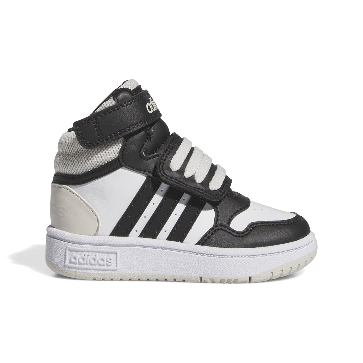 Adidas Scarpe Hoops Mid Bianco