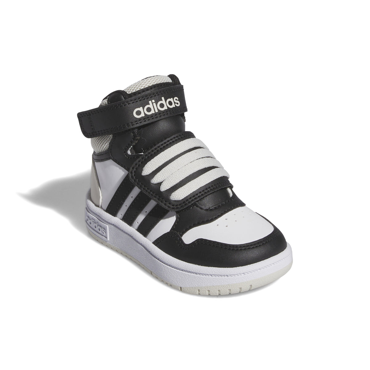 Adidas Scarpe Hoops Mid Bianco