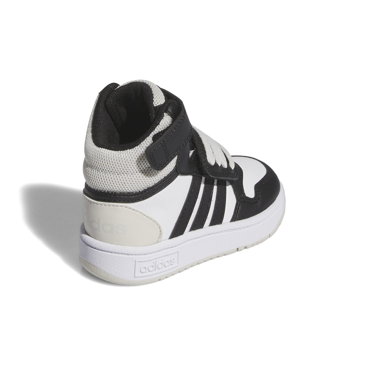 Adidas Scarpe Hoops Mid Bianco