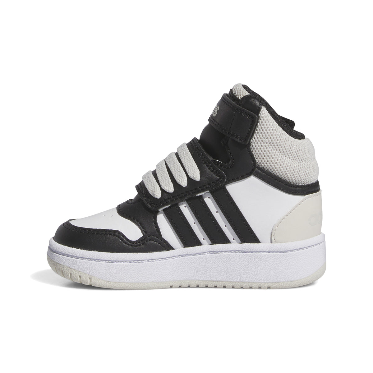 Adidas Scarpe Hoops Mid Bianco