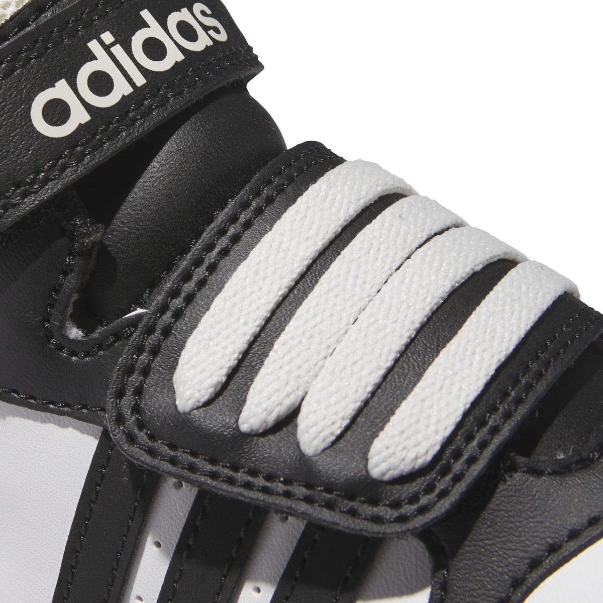 Adidas Scarpe Hoops Mid Bianco