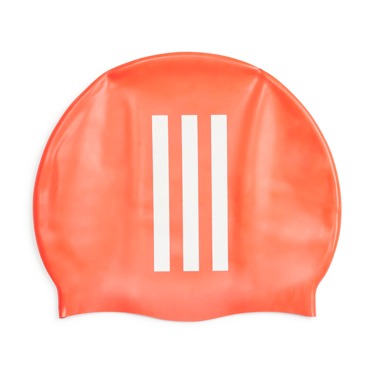 Adidas Cuffia da Nuoto 3-Stripes Rosso