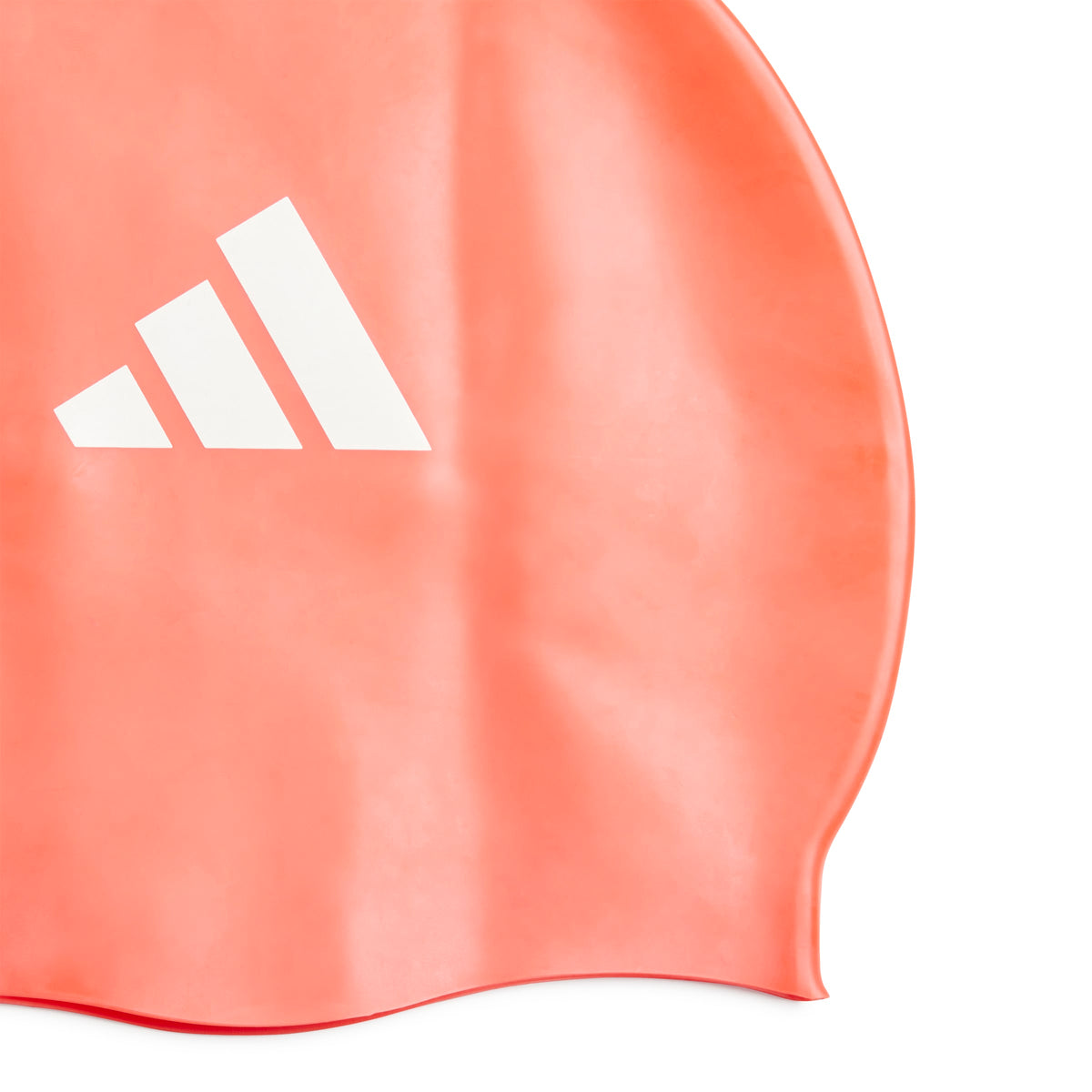 Adidas Cuffia da Nuoto 3-Stripes Rosso