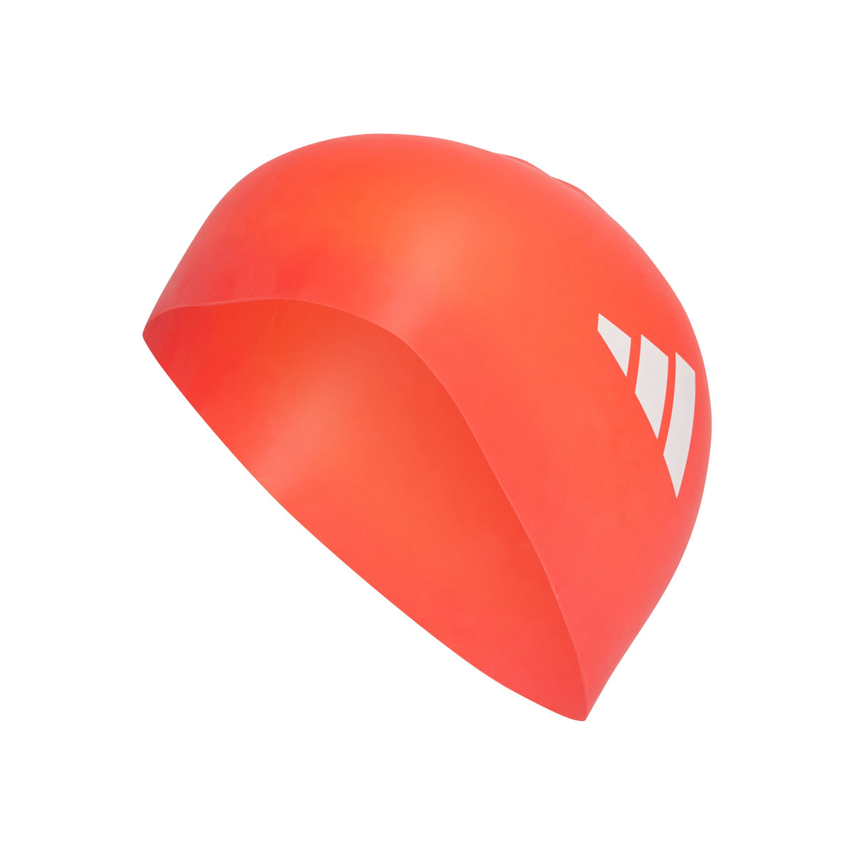 Adidas Cuffia da Nuoto 3-Stripes Rosso