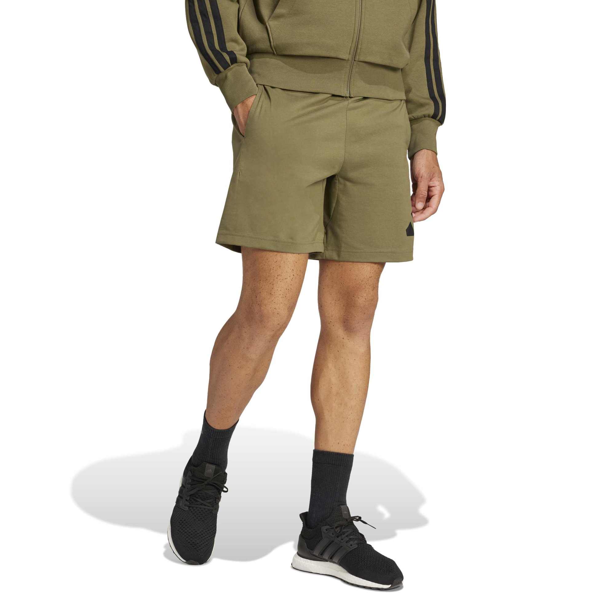 Short Essentials Big Logo Single Jersey - Verde / Nero