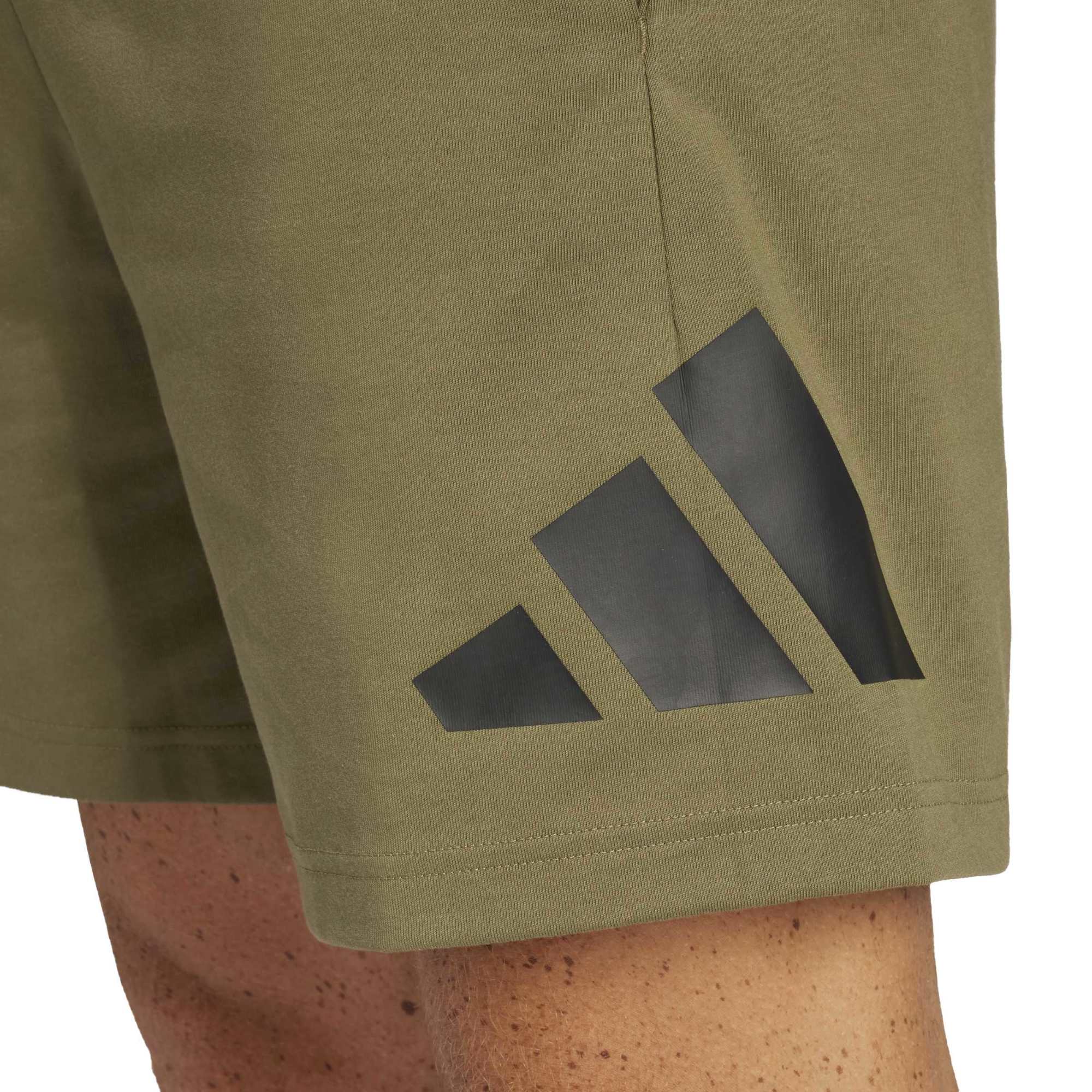 Short Essentials Big Logo Single Jersey - Verde / Nero