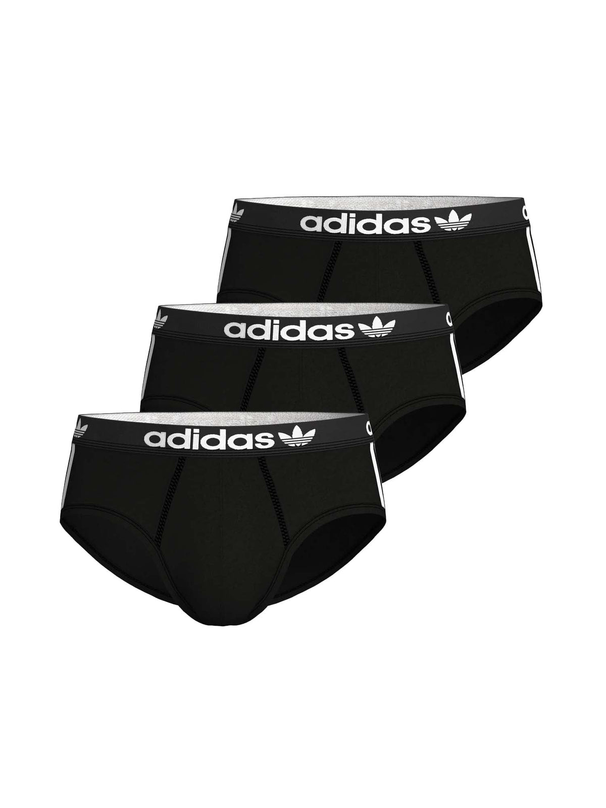 Adidas Comfort Flex Cotton 3-Stripes Boxer Brief Nero