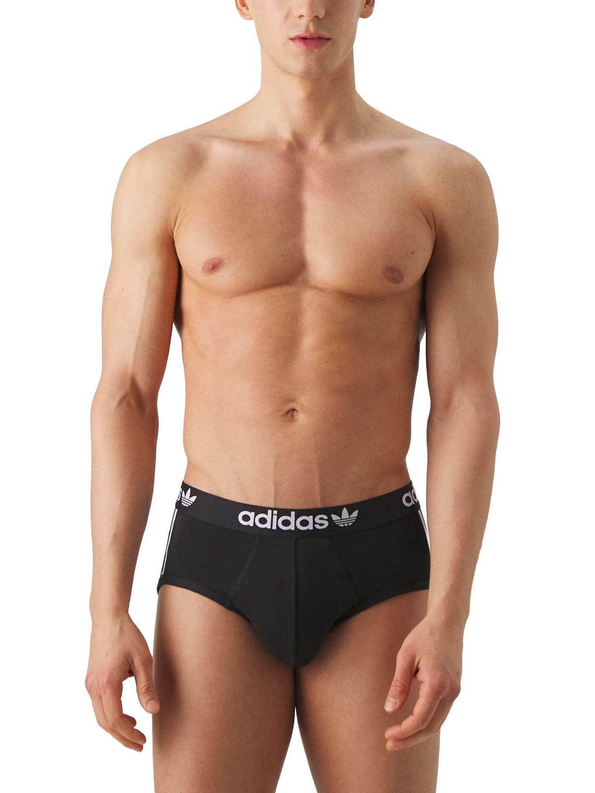 Adidas Comfort Flex Cotton 3-Stripes Boxer Brief Nero