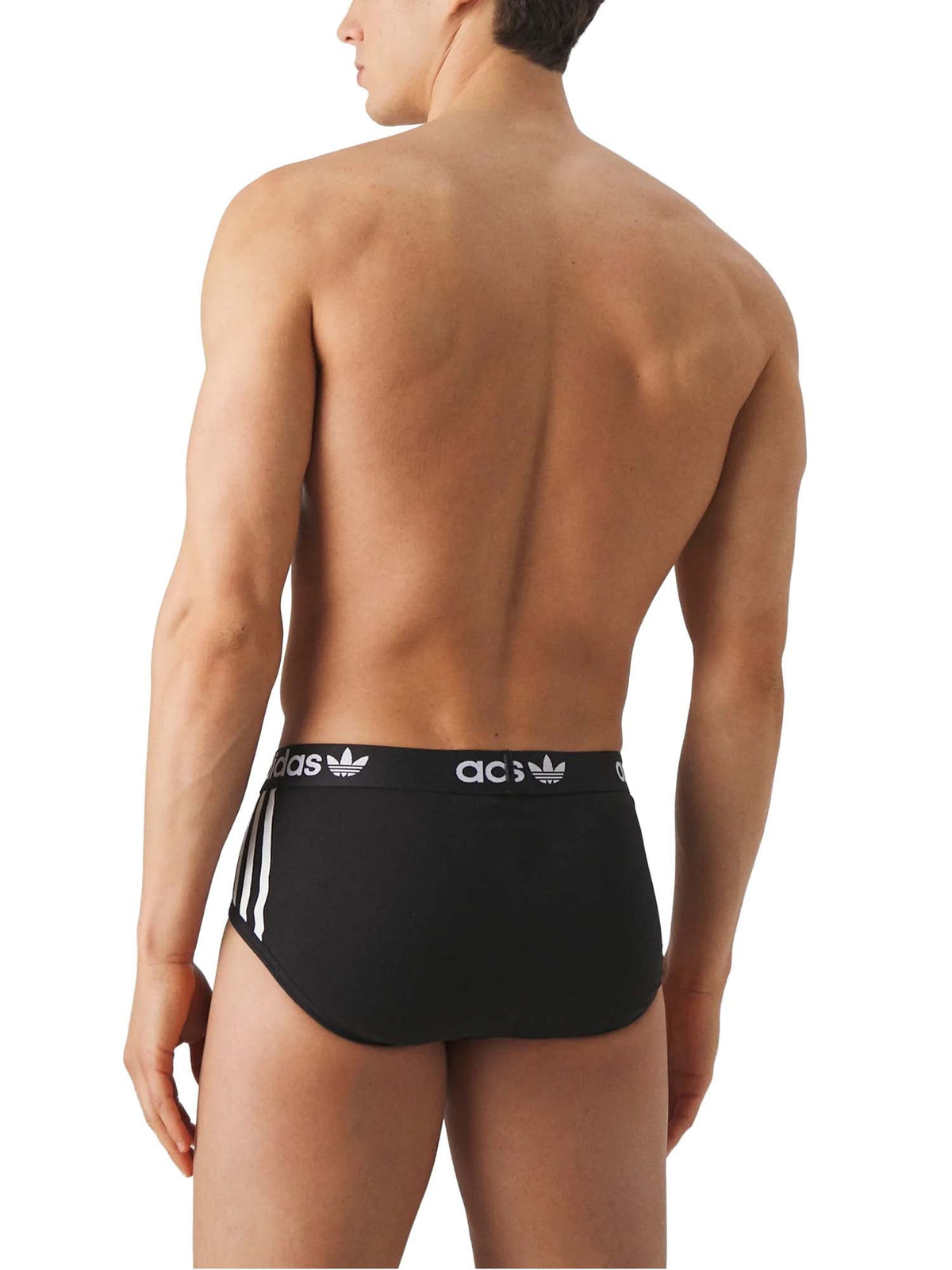 Adidas Comfort Flex Cotton 3-Stripes Boxer Brief Nero