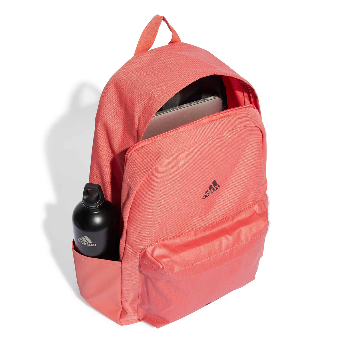 Adidas Zaino Classic Badge of Sport 3-Stripes Rosso