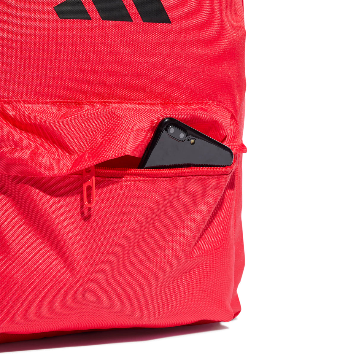 Adidas Zaino Classic 3 Bar Logo Rosso