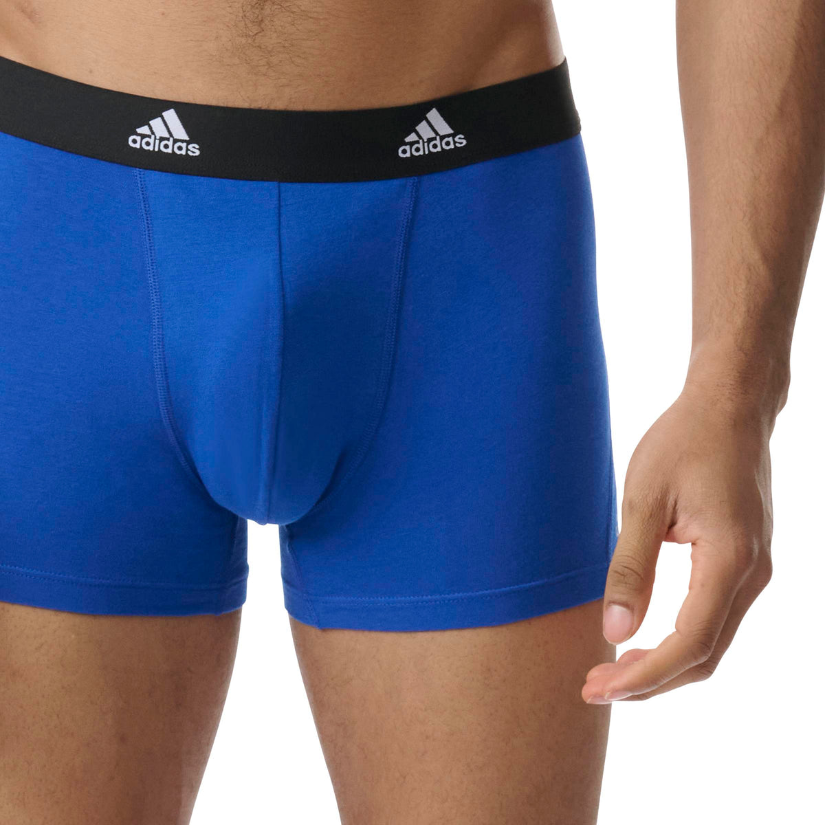 Adidas Boxer Active Flex Cotton Blu