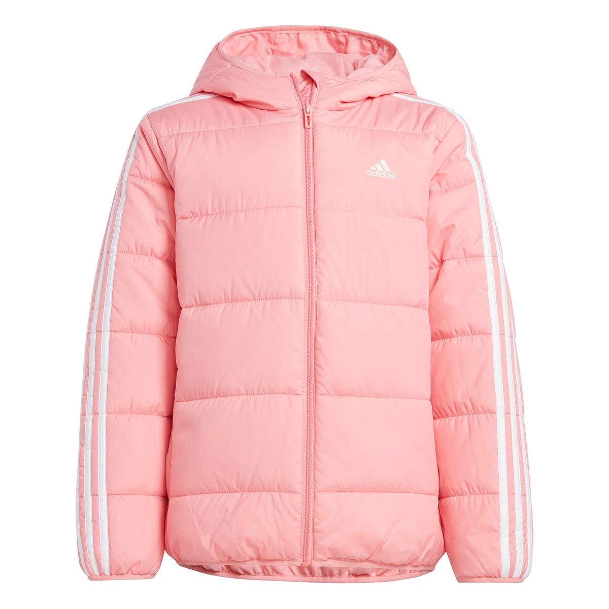 Adidas Giacca Imbottita Essentials 3-Stripes Rosa