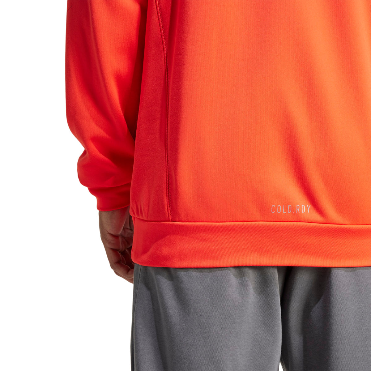 Adidas Felpa con Cappuccio da Allenamento Game and Go Small Logo 3-Stripes Rosso