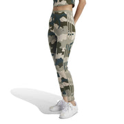Adidas Leggings 7/8 Essentials 3-Stripes Camo Print Length Verde