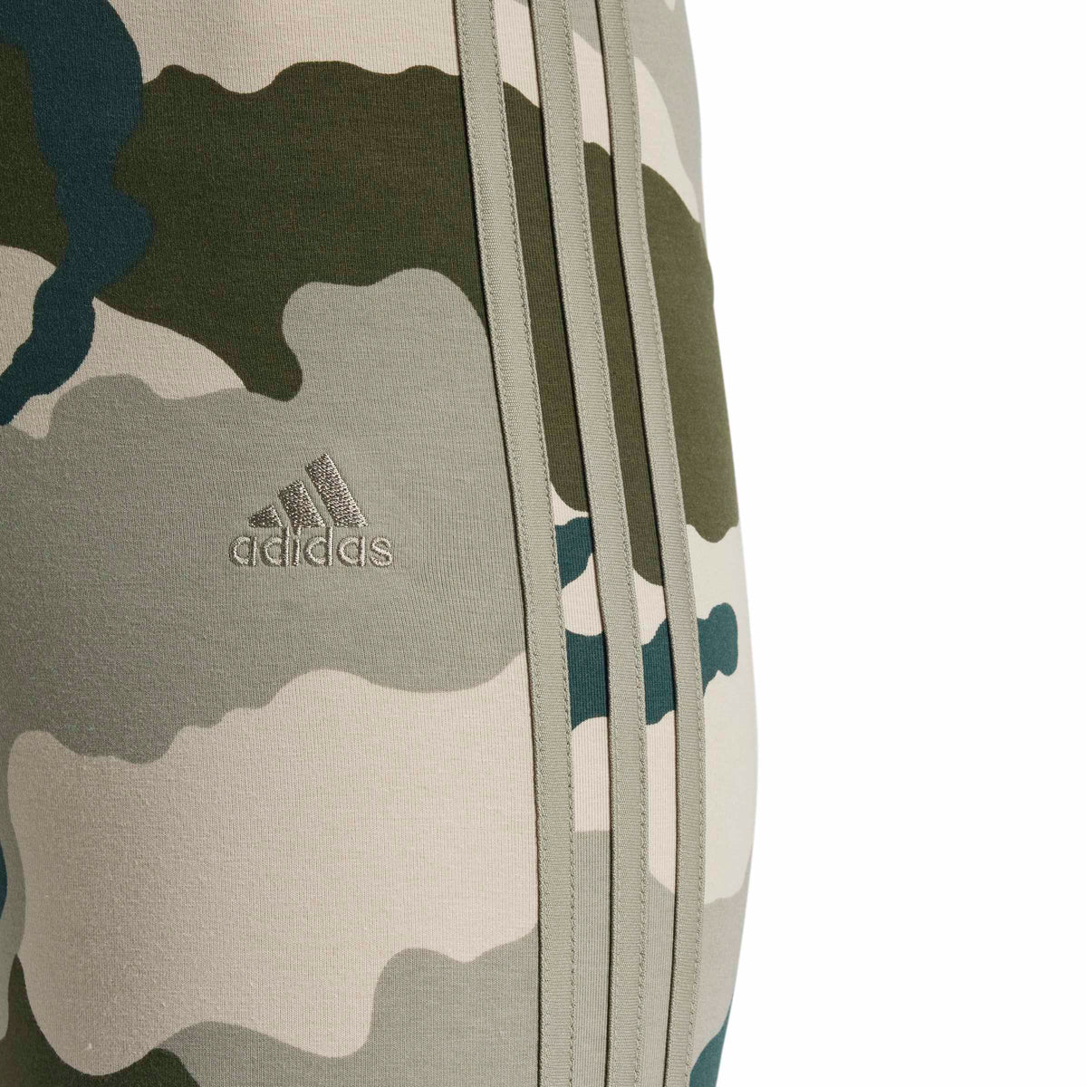 Adidas Leggings 7/8 Essentials 3-Stripes Camo Print Length Verde